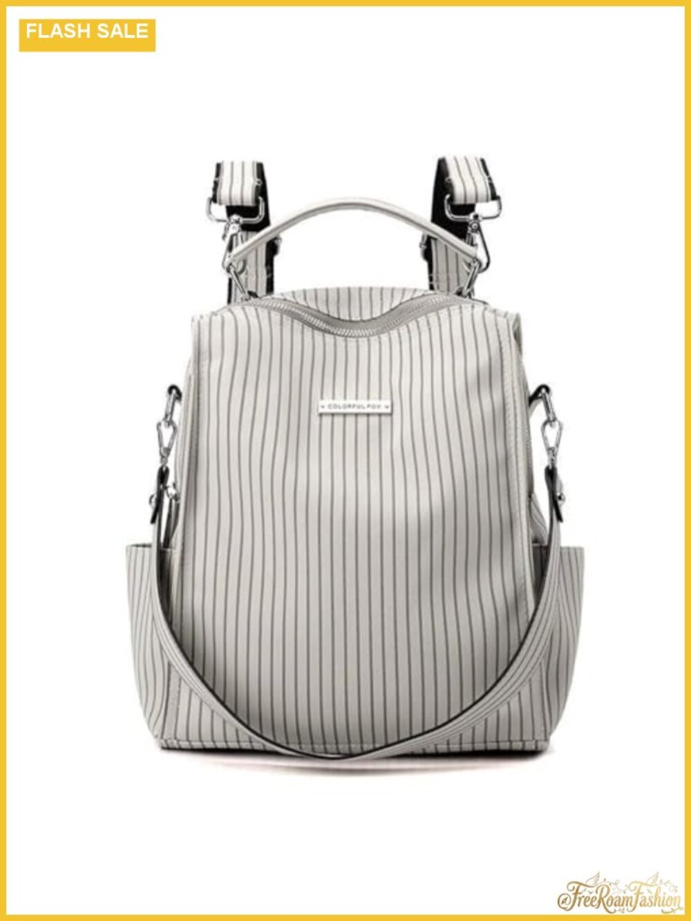 Convertible 3-in-1 Backpack Purse - Hands-Free Travel Handbag